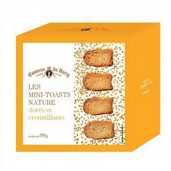 Biscuits apéritifs - Toasts Nature 90G - 