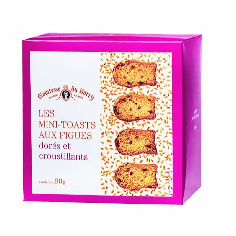 Biscuits apéritifs - Toasts à La Figue 90G - 