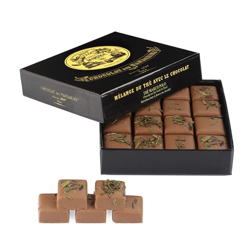 Coffrets & ballotins de chocolats - Chocolats Des Mandarins au Thé Marco Polo 120G - 
