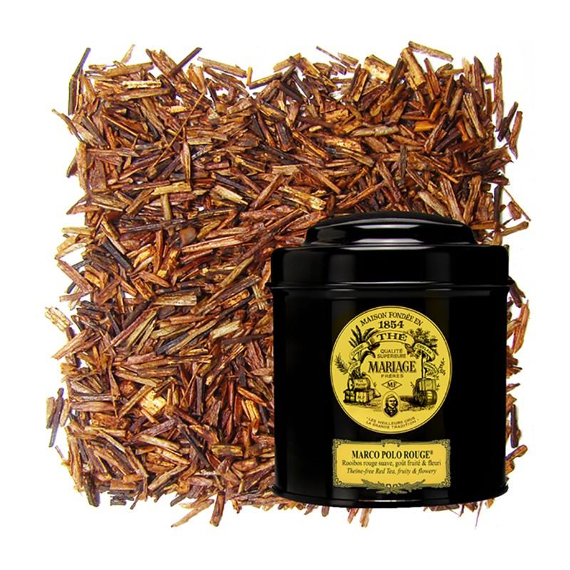 Infusions vrac boîtes - Marco Polo Rouge - boite de 100G - 