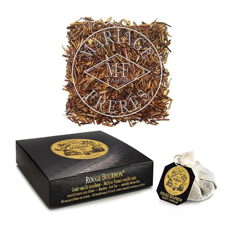 Thés sachets - Rouge Bourbon - 30 bourses - 