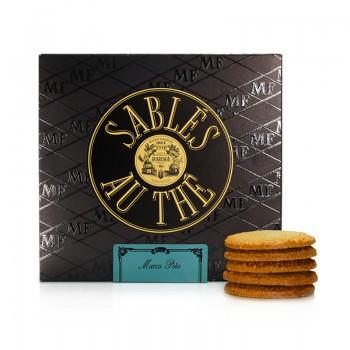 Biscuits originaux - Sablés au Thé Marco Polo 150G - 