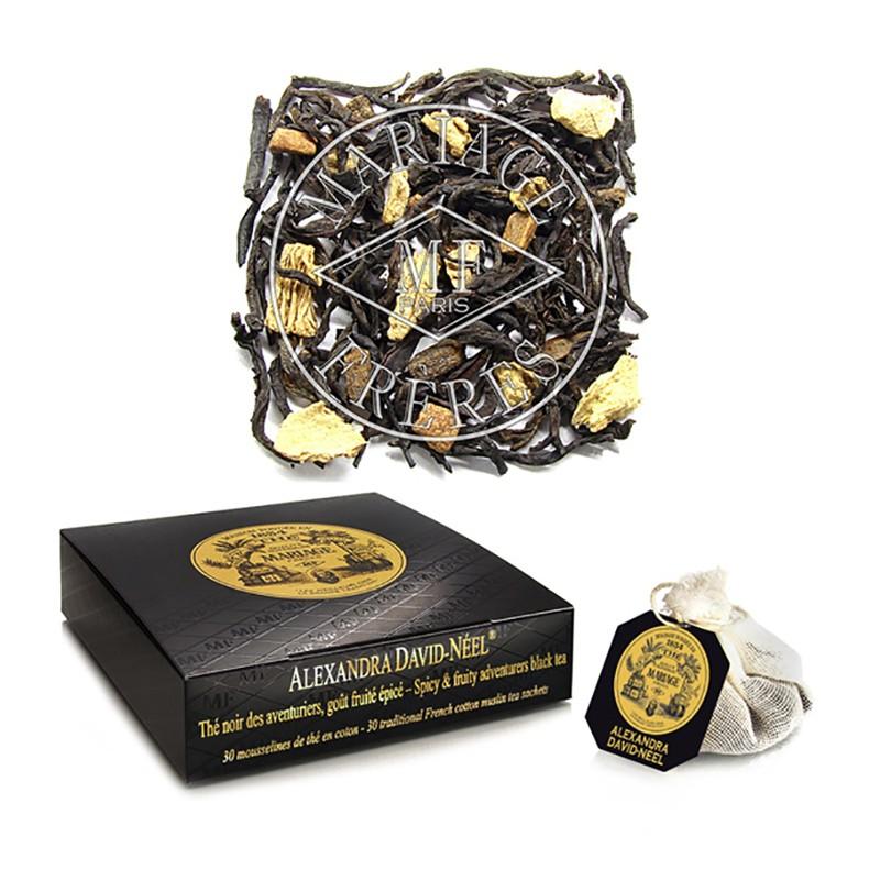 Thés sachets - Thé Alexandra David Néel - 30 bourses - 