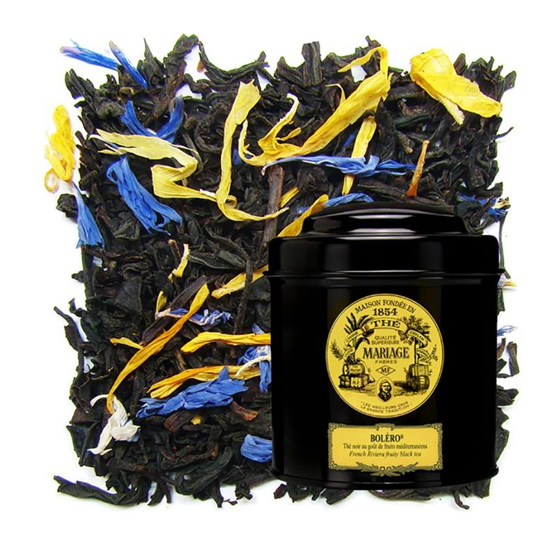 Thés vrac boîtes 100g - Thé Boléro - boite de 100G - 