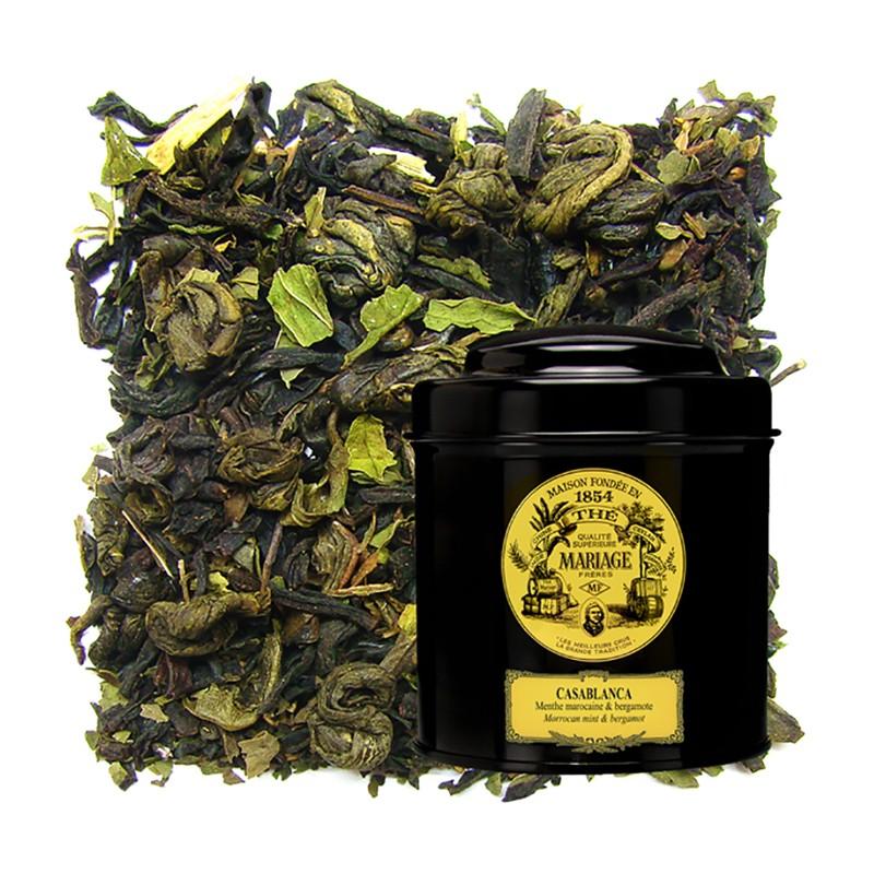 Thés vrac boîtes 100g - Thé Casablanca - Boite de 100G - 