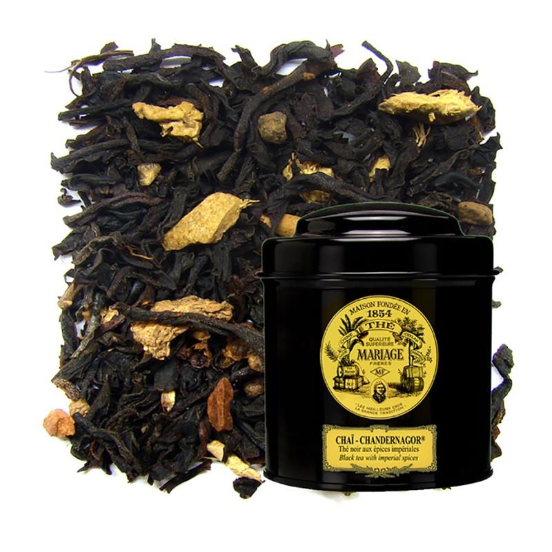 Thés vrac boîtes 100g - Thé Chandernagor - boite de 100G - 