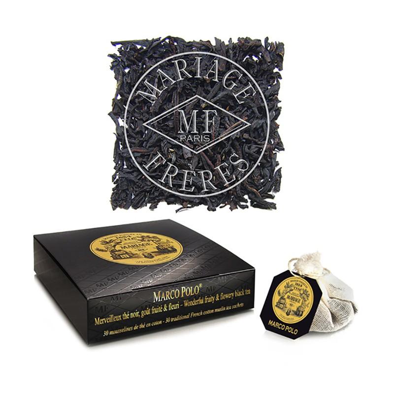 Thés sachets - Thé Marco Polo - 30 bourses - 
