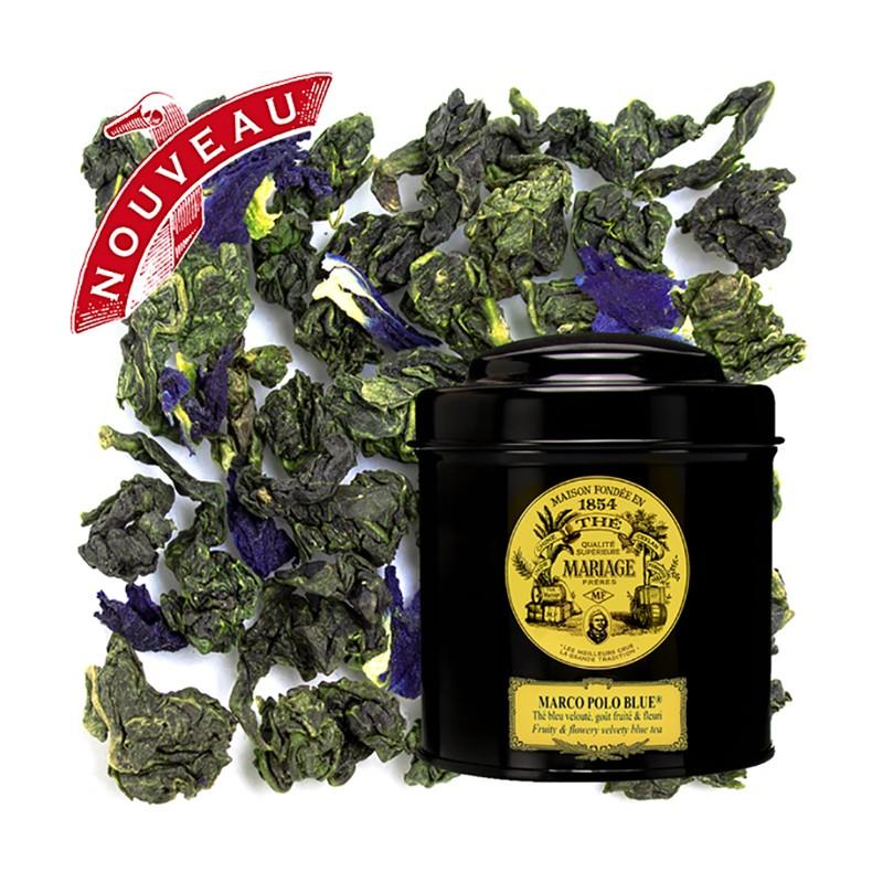 Thés vrac boîtes 100g - Thé Marco Polo Blue - boite de 100G - 