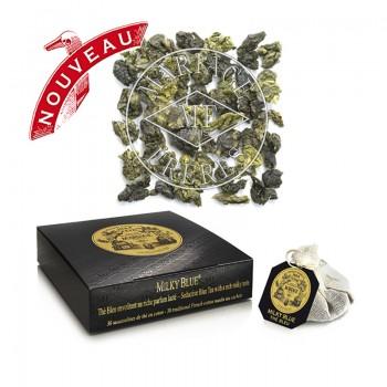 Thés sachets - Thé Milky Blue - 30 bourses - 