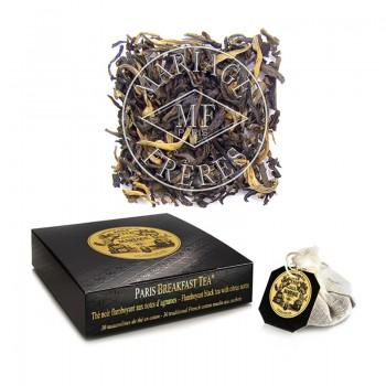 Thés sachets - Thé Paris Breakfast Tea - 30 bourses - 