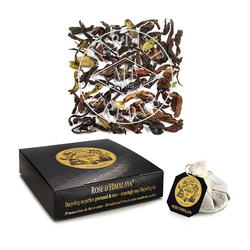 Thés sachets - Thé Rose D'Himalaya - 30 bourses - 
