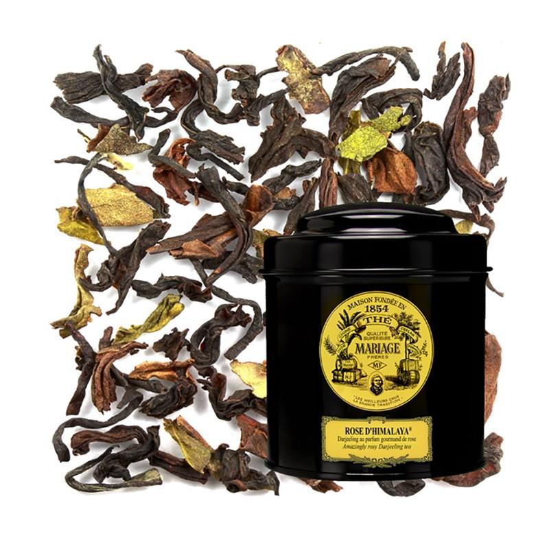 Thés vrac boîtes 100g - Thé Rose D'Himalaya - boite de 100G - 