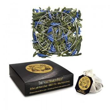 Thés sachets - Thé Vert Marco Polo - 30 bourses - 
