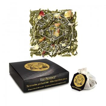 Thés sachets - Thé Vert Provence - 30 bourses - 
