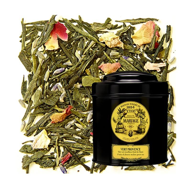 Thés vrac boîtes 100g - Thé Vert Provence - boite de 100G - 