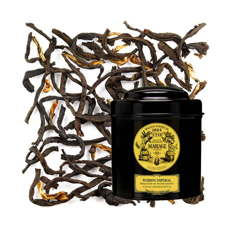 Thés vrac boîtes 100g - Thé Wedding Impérial - boite 100G - 