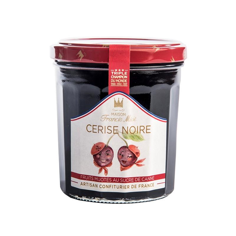 Confitures classiques - Confiture De Cerise Noire Beret 340G - 