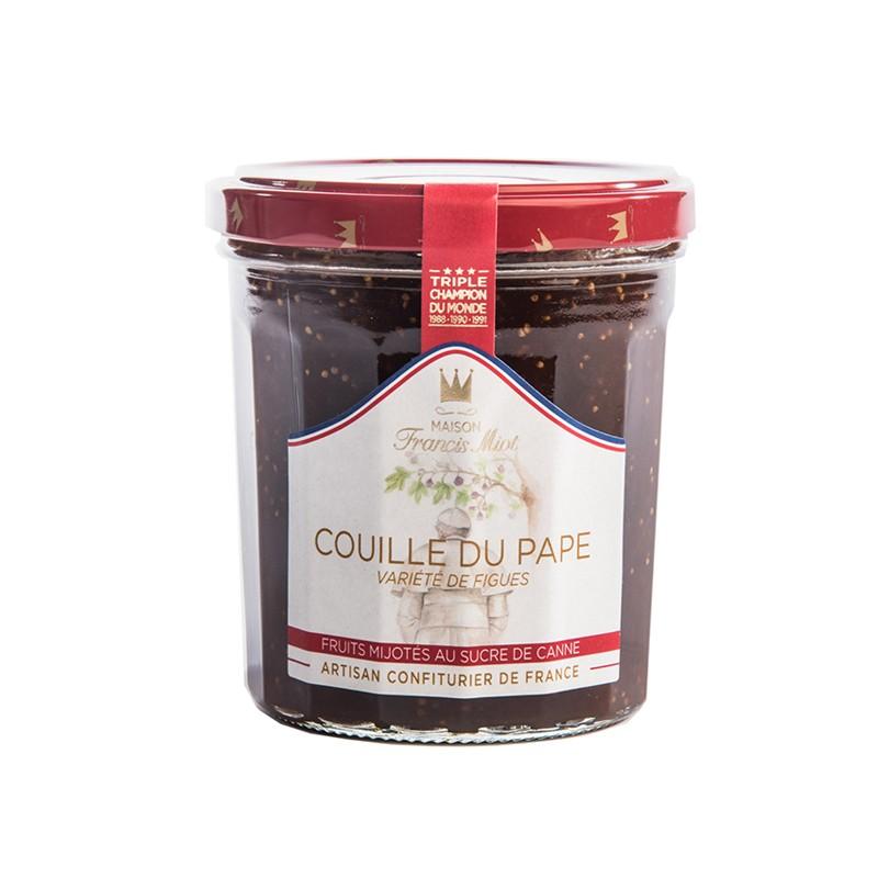 Créations originales - Confiture Couille du Pape aux Figues de Provence 340G - 
