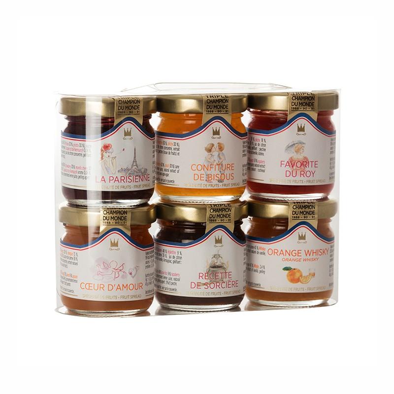 Coffrets & assortiment - Etui Valisette Polisson 6 Mini Pots De Confiture 45G - Coffrets & assortiment - Etui Valisette Polisson 6 Mini Pots De Confiture 45G -