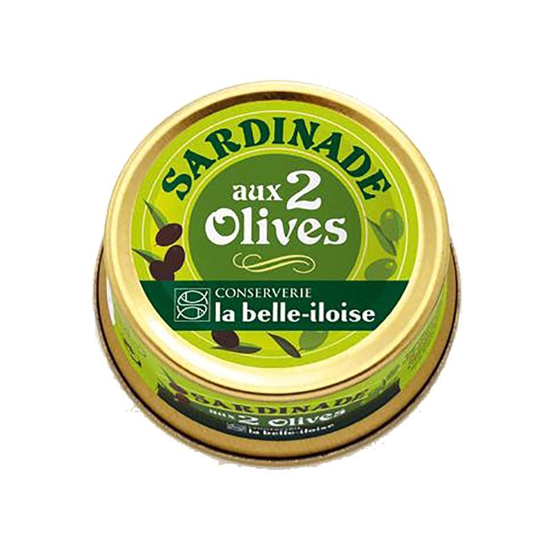 Conserves de poissons - Sardinade Aux 2 Olives 1/13 60G - 
