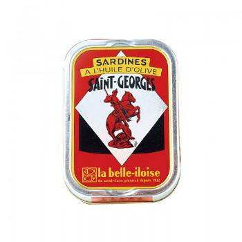 Sardines - Sardines à L'Huile D'Olive Vierge Extra St Georges 1/10 69G -