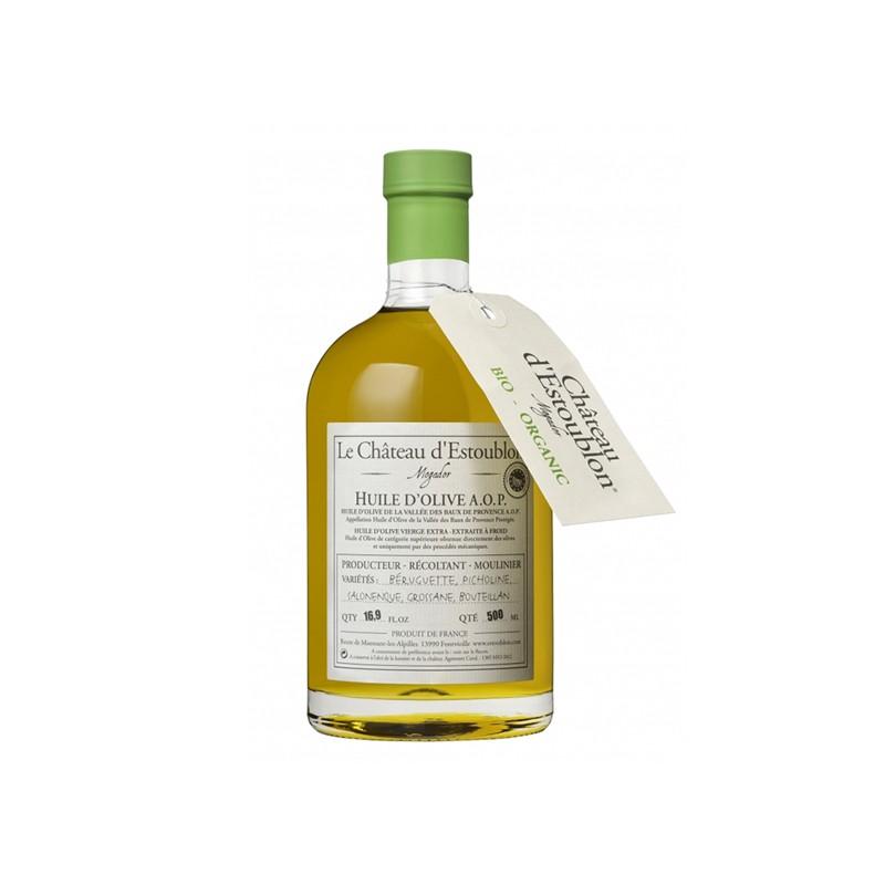 Huiles - Bouteille Apothicaire Huile d'Olive Bio AOP 50CL - 
