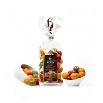 Confiseries chocolatées - Pomme d'Amour Enrobée de Chocolat Gianduja et Cannelle 200G - 