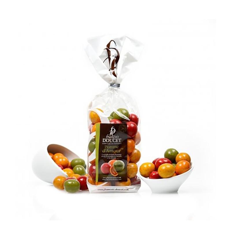 Confiseries chocolatées - Pomme d'Amour Enrobée de Chocolat Gianduja et Cannelle 200G - 