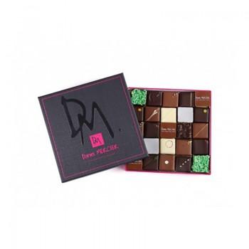 Coffrets & ballotins de chocolats - Ecrin 25 chocolats assortis 225G - 