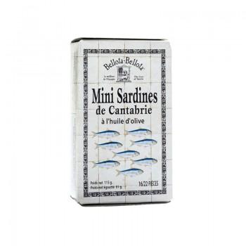 Sardines - Mini Sardines A L'Huile D'Olive 115G - 