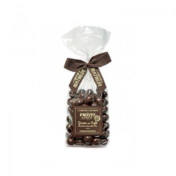 Sachets de chocolat - Grains De Café Enrobés De Chocolat Noir 200G - 