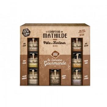 Chocolat à patisser - Le Semainier De Pâtes À Tartiner 7x30G - 