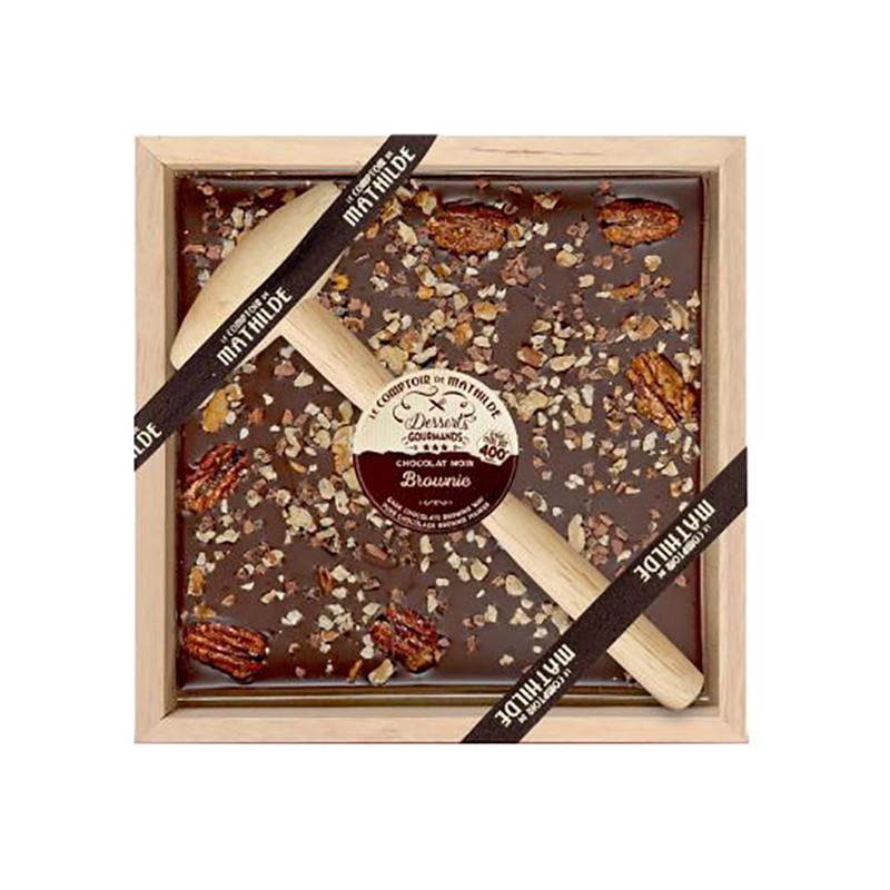 Chocolats fantaisies - Chocolat à Casser Brownie 400G - 