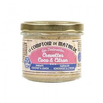 Tartinables - Crevettes Coco Et Citron 100G - 