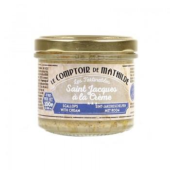 Tartinables - Saint Jacques À La Crème 100G - 
