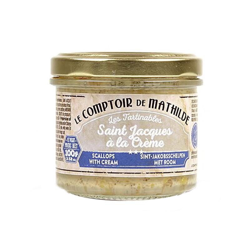 Tartinables - Saint Jacques À La Crème 100G - 
