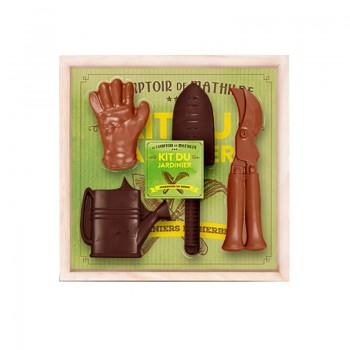 Chocolats fantaisies - Coffret Kit Du Jardinier Chocolats Noir Et Lait 190G - 