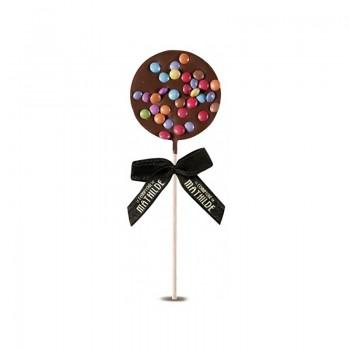 Chocolats fantaisies - Sucette Chocolat Au Lait Surprise Partie 50G - 