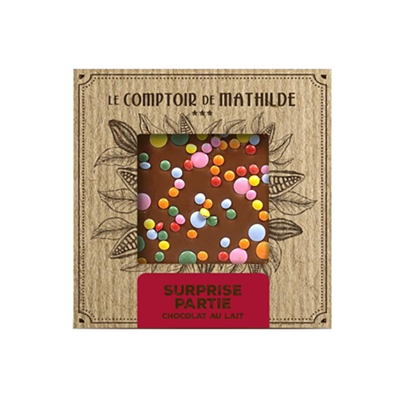 Tablettes - Tablette Chocolat Au Lait Surprise Partie 80G - 