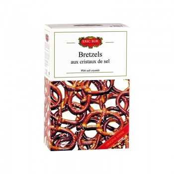Biscuits apéritifs - Bretzels aux cristaux de sel - 100G - 