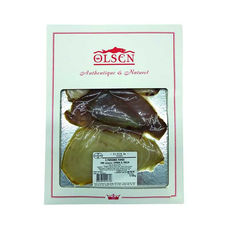 Autres poissons - Assiette Pacifique 3 Poissons Sauvages Fumés En Etui 130G - 