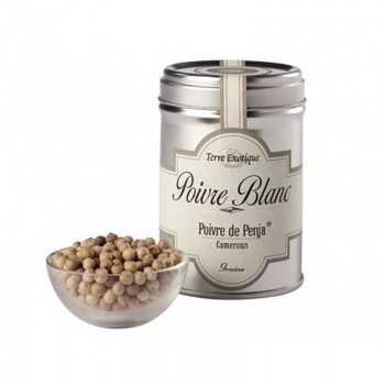Poivres - Poivre blanc en grains de Penja 70G - 