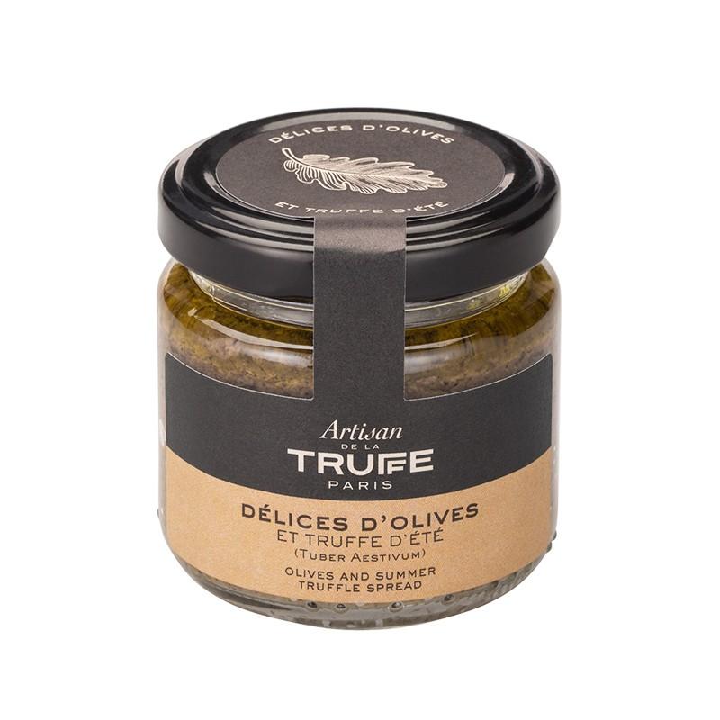 Produits à la truffe - Délice d'olives à la truffe d'été 80G - 