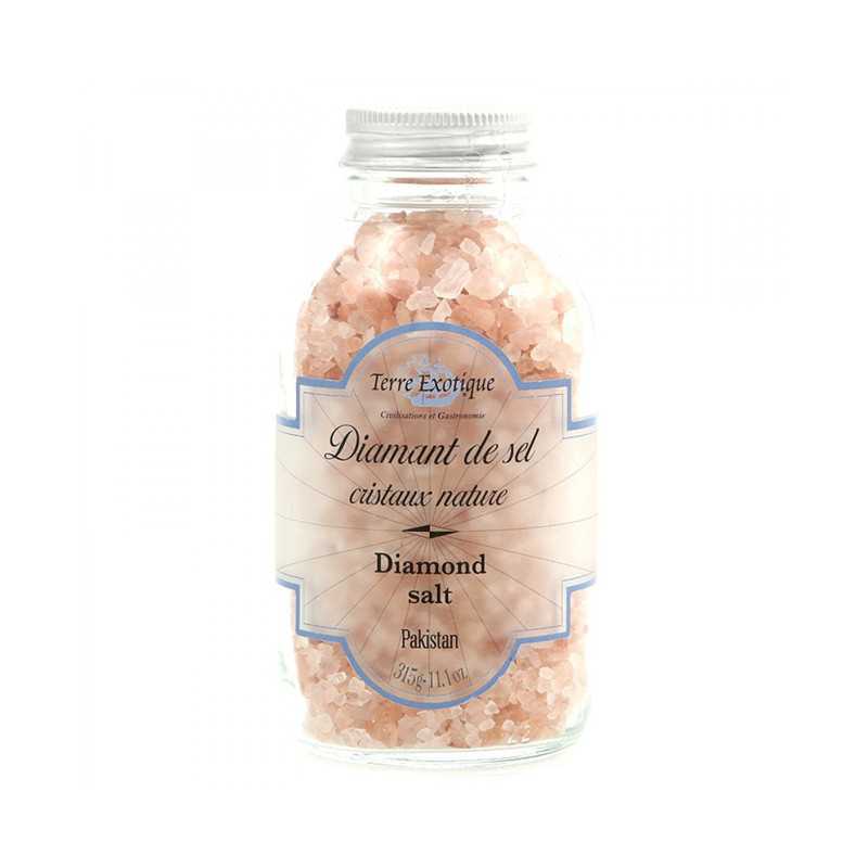 Sels - Diamant de sel en cristaux roses Pakistan 315G - 