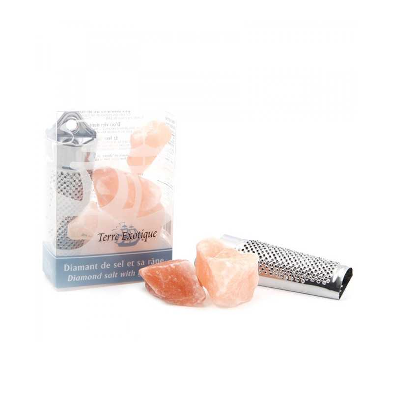Coffrets cadeaux - Diamant de sel de l'Himalaya et sa râpe 400G - 