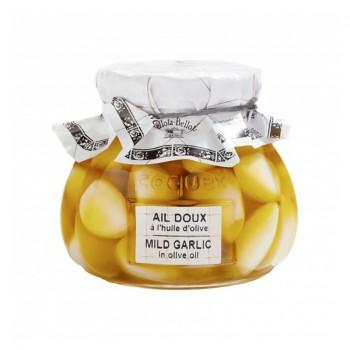Condiments pour accompagnement - Ail doux à l'huile d'olive 240G - 