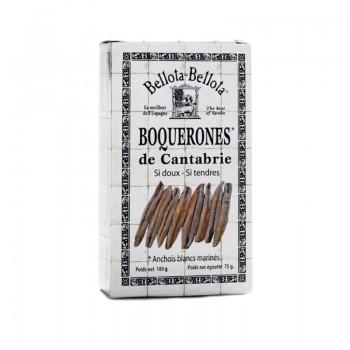 Conserves de poissons - Anchois Boquerones marinés à l'huile et au vinaigre 100G - 