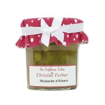 Créations originales - Confiture de Rhubarbe d'Alsace 220G - 