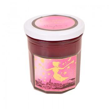Créations originales - Confiture de Framboises d'Alsace à la Rose 220G - 