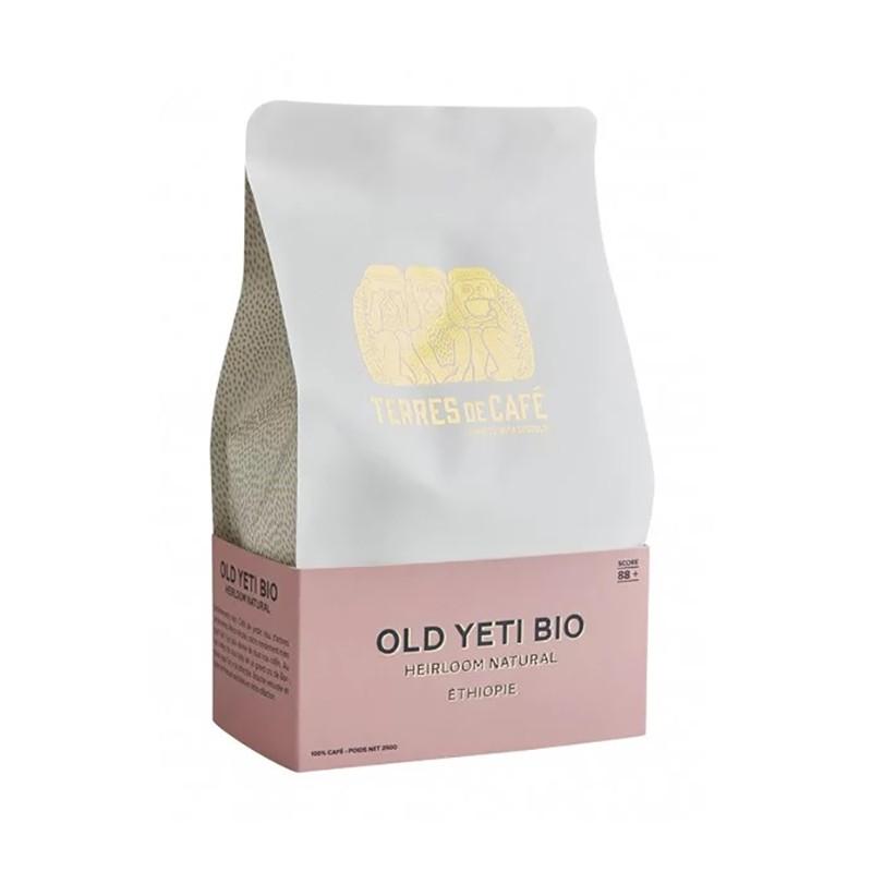 Sachets de café en grain - Café en Grains Ethiopie Old Moka Yeti Bio 250G - 